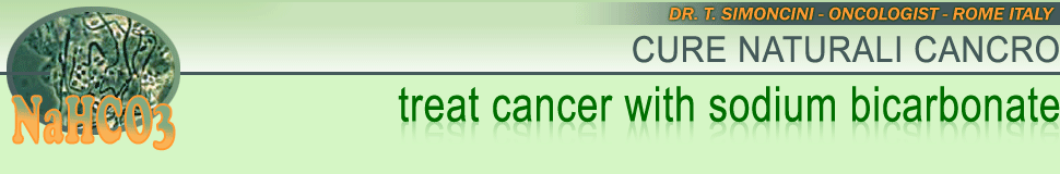 treat candida with sodium bicarbonate